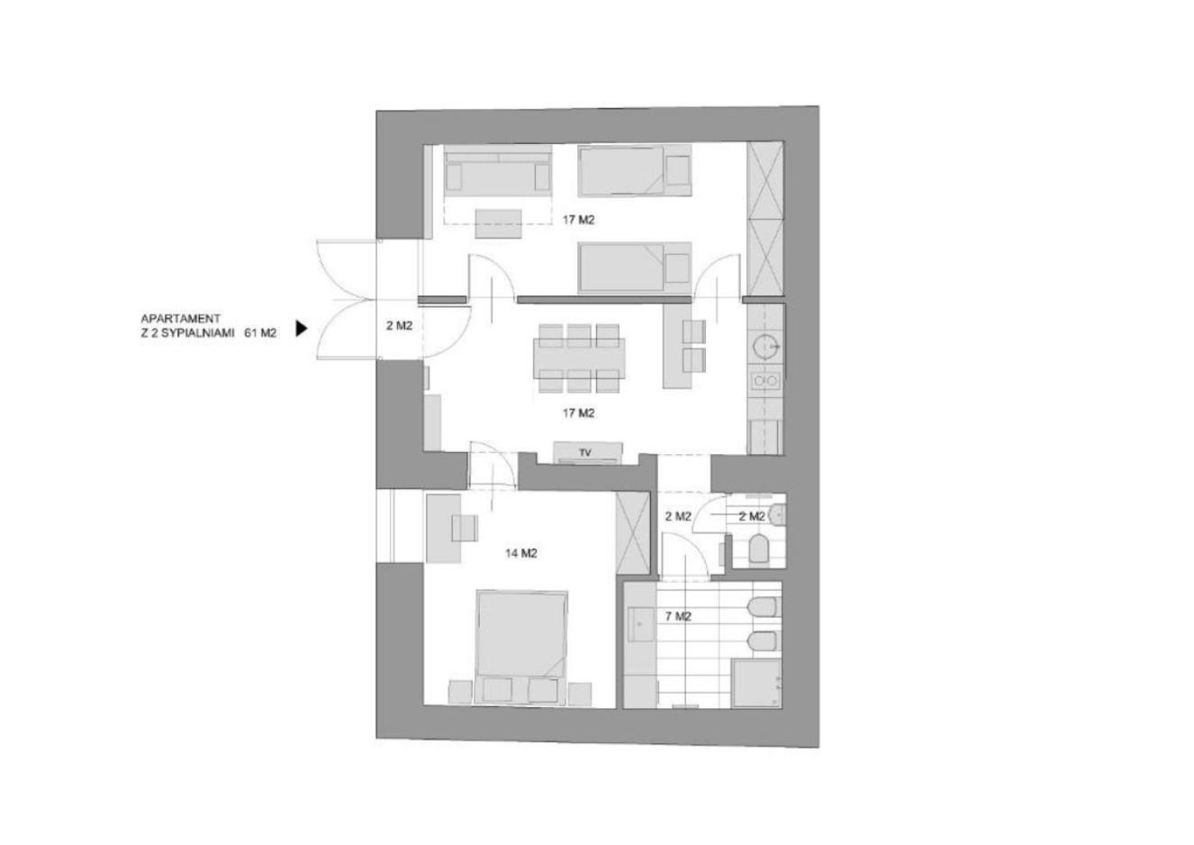 Sewa Apartments Krakow Luaran gambar