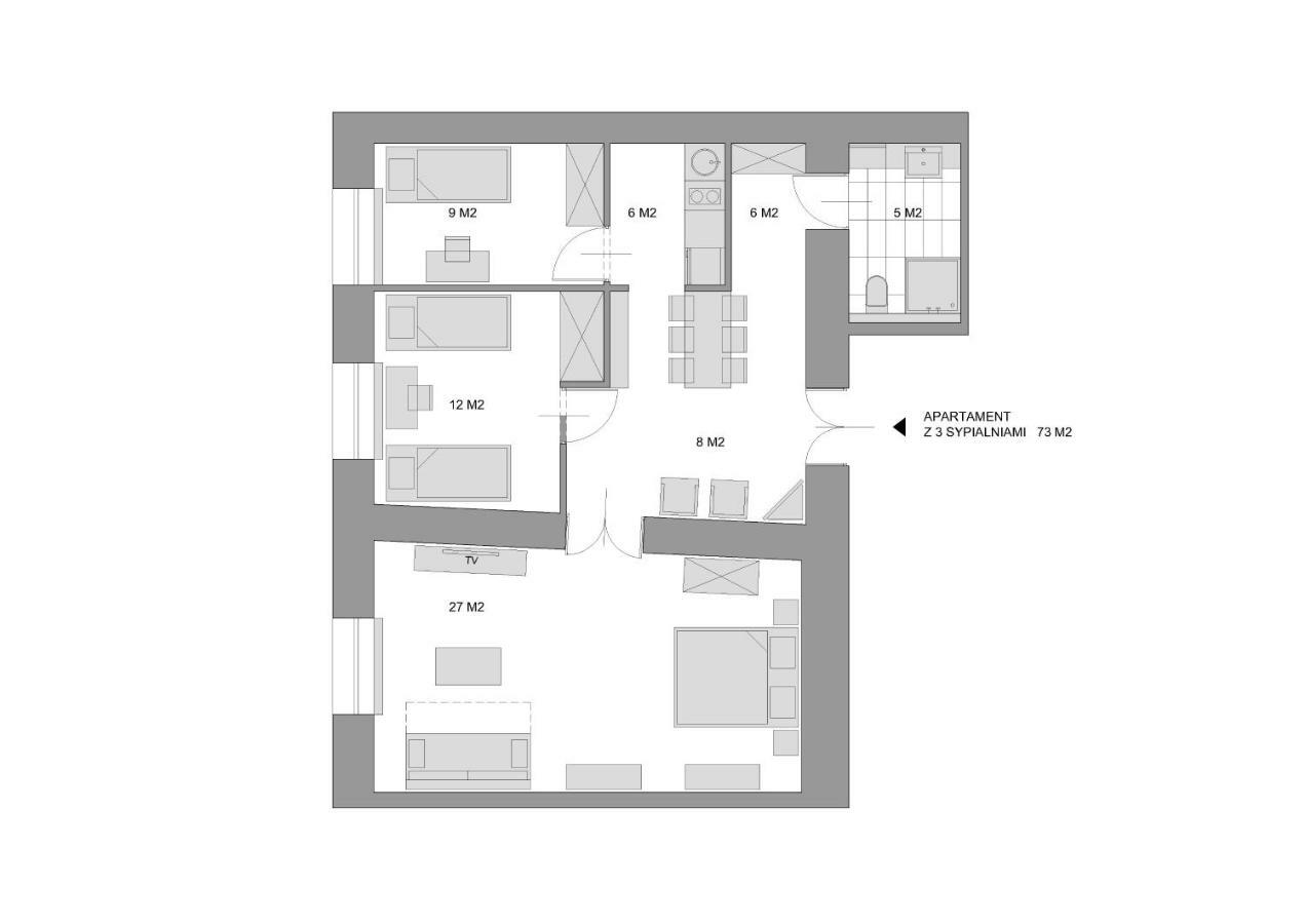Sewa Apartments Krakow Luaran gambar
